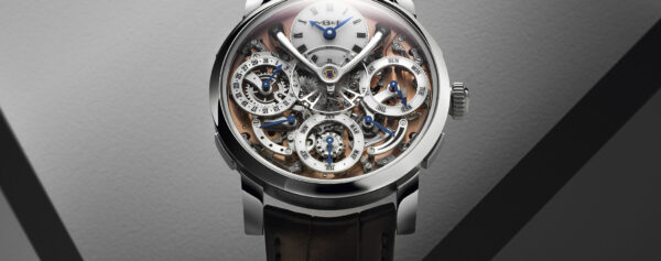 Introducing – The New MB&F LM Perpetual Stainless Steel & Salmon Dial