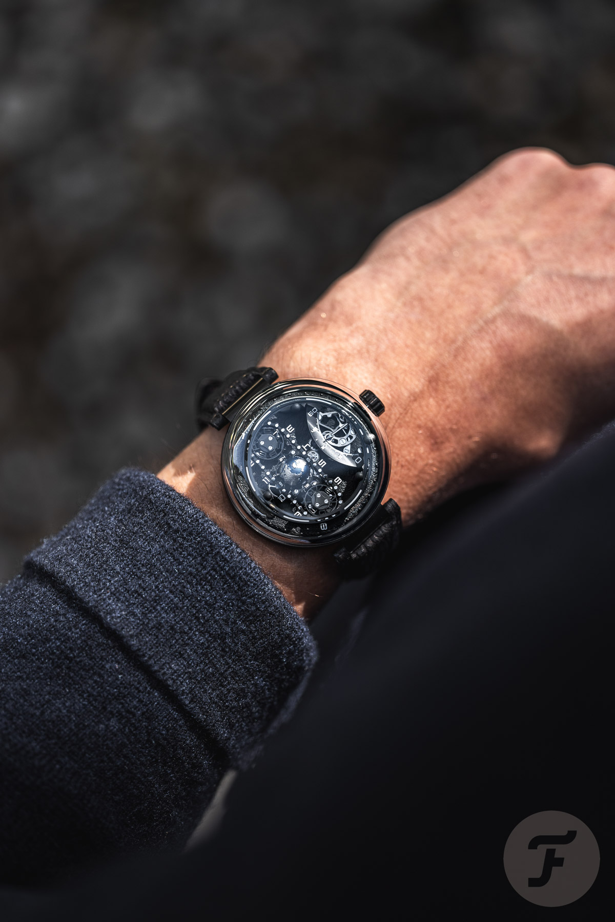 Hands-On With The Behrens Perigee — An Intriguing Watch With Unique Moon And Hour Displays