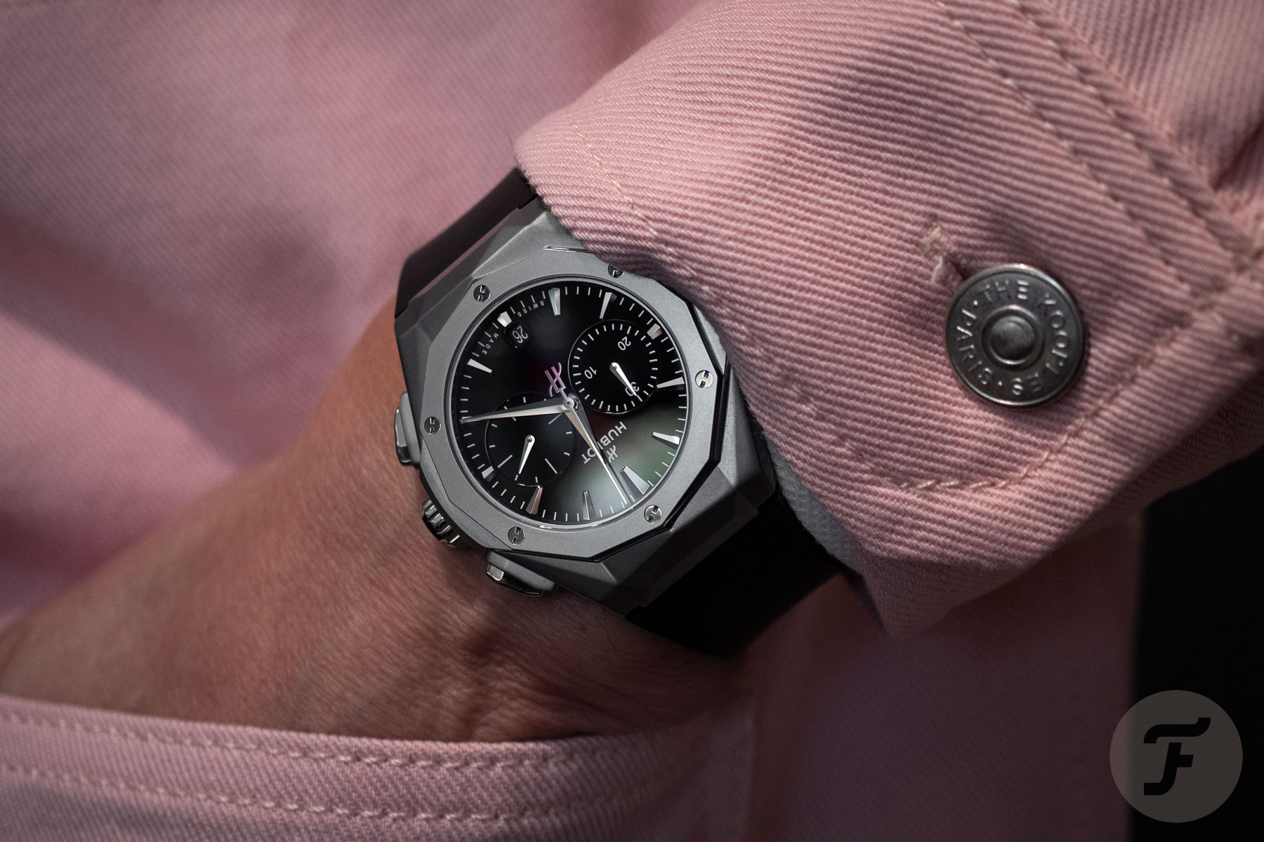 A Brief Encounter With The Surprisingly Subtle Hublot Classic Fusion Chronograph Orlinski Titanium