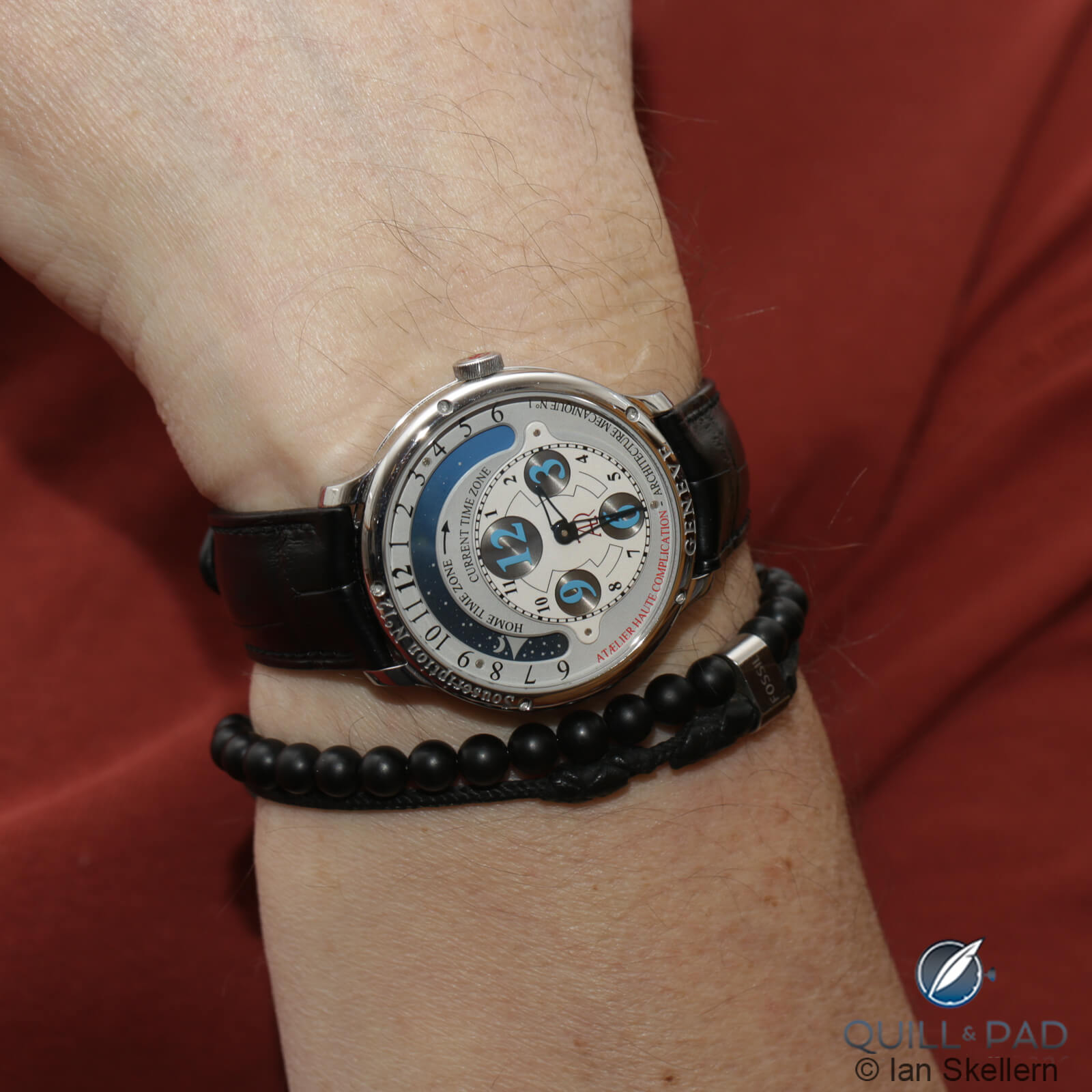 ‘Ataelier Haute Complication’ Dual Time by Vladimir Négault: A François-Paul Journe Disciple Making Sensational Watches With A Polarizing Design And Inventive Complications
