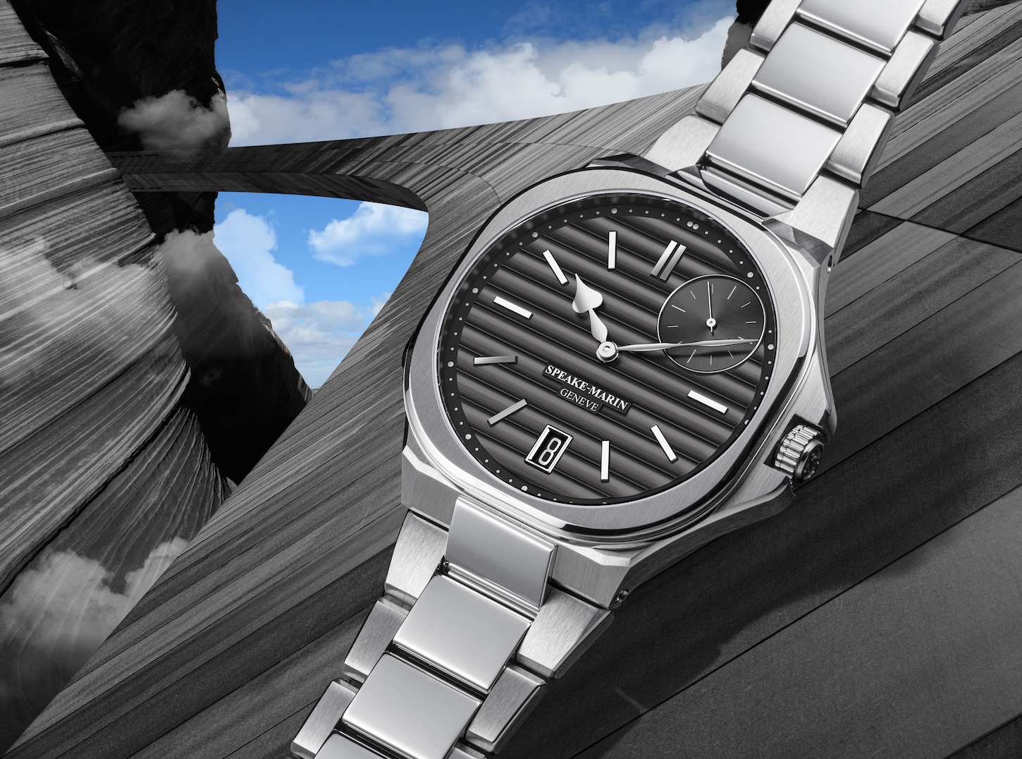 Speake-Marin introduces a new date complication to their breathtaking Ripples collection