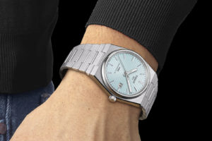 Tissot Debuts PRX “Ice Blue” Powermatic and “Blue Panda” Chronograph