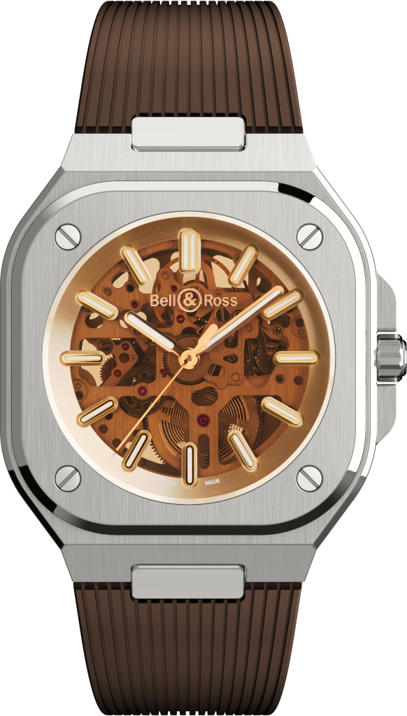 Meet the Bell & Ross BR 05 Skeleton Golden Watch
