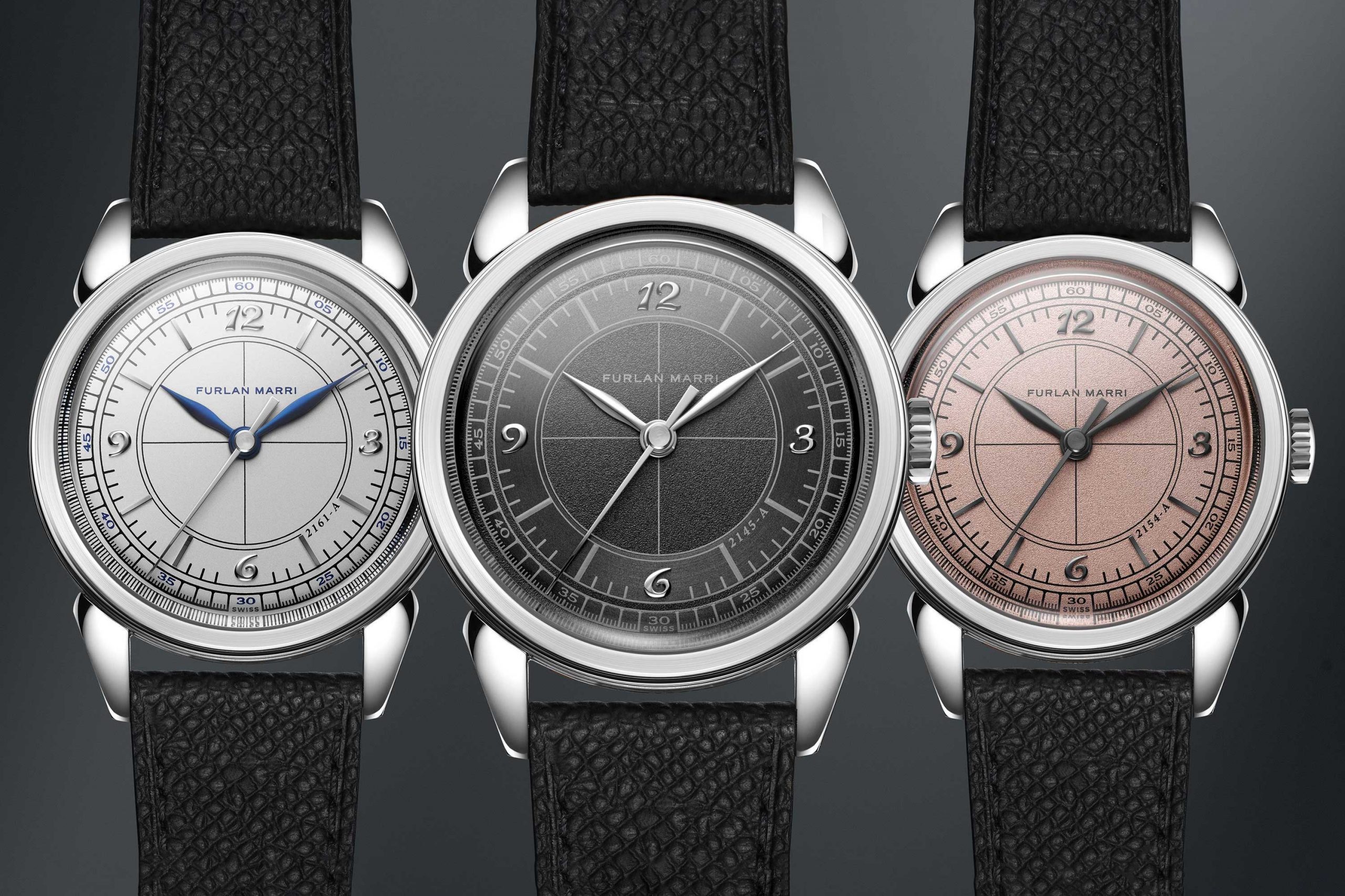 Introducing a Trio of Furlan Marri Mechanical Sector Dial Watches