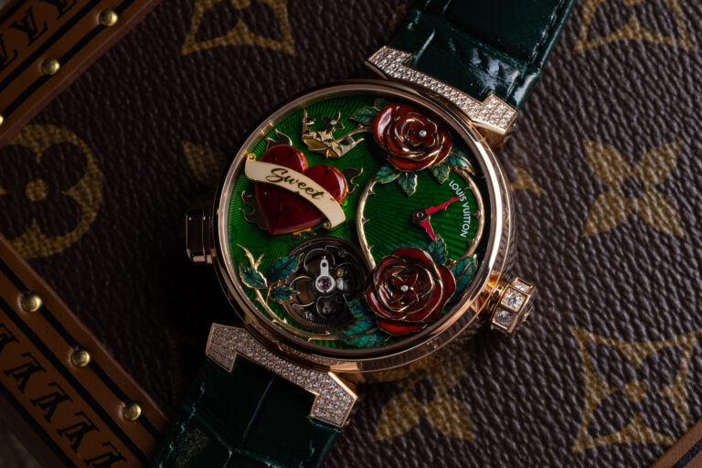 Hands-On: Louis Vuitton Tambour Fiery Heart Automata Watch