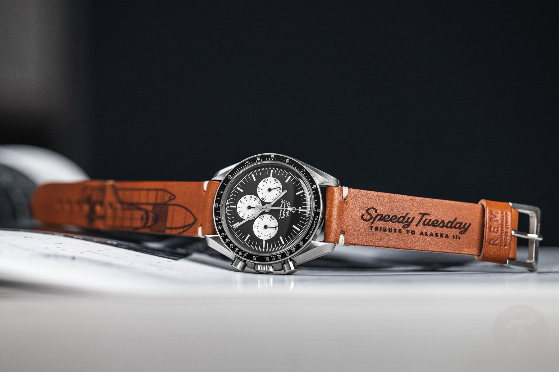 The Third Fratello × REM Strap For The Speedmaster: Speedy Tuesday — Tribute To Alaska III