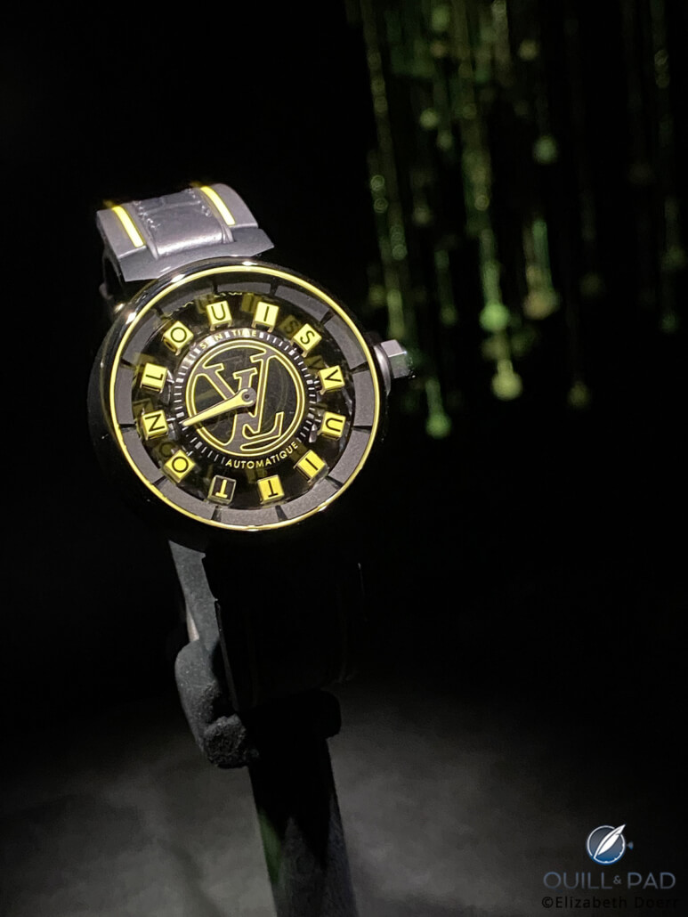 Louis Vuitton Tambour Spin Time Air Quantum: “Lit” Non-Traditional High Watchmaking – Reprise