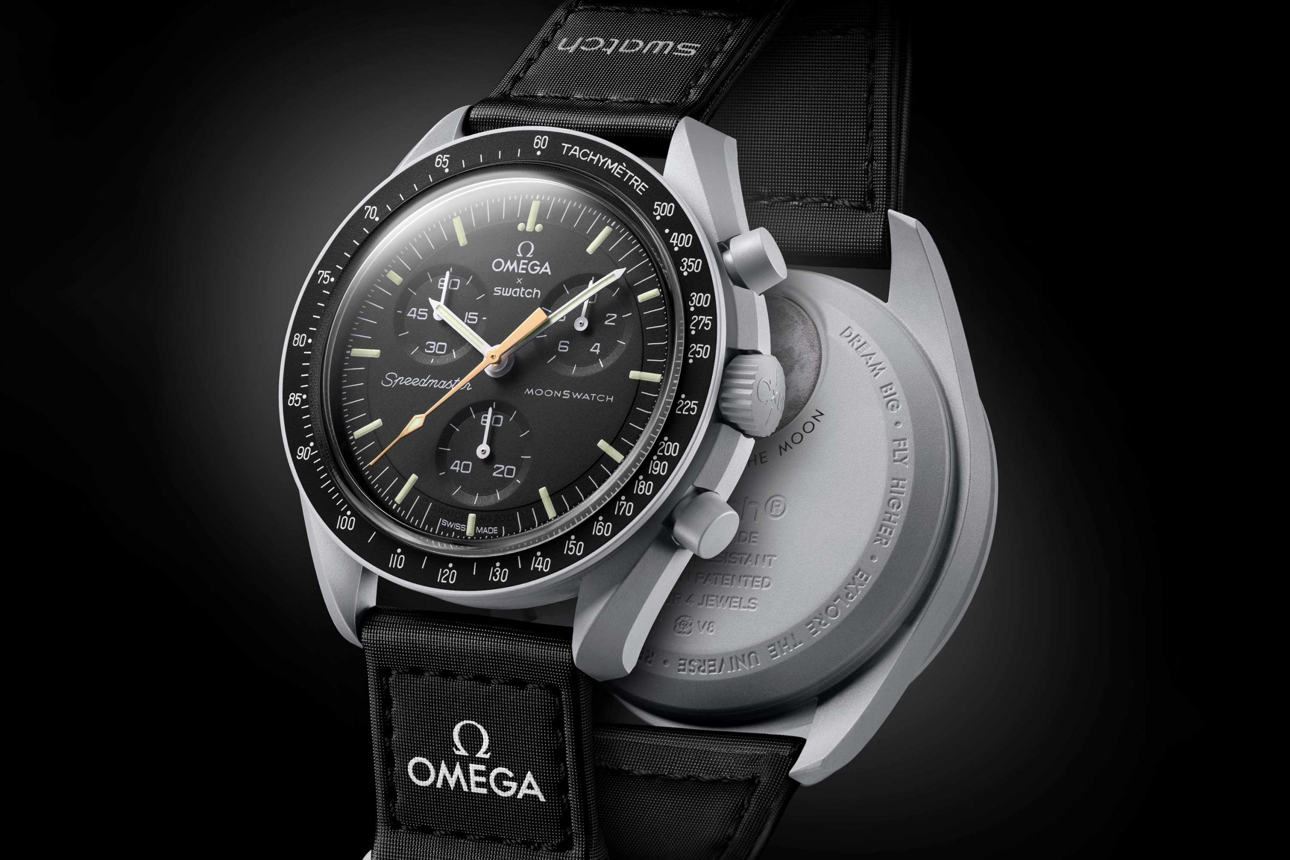 Introducing the Omega X Swatch MoonSwatch Mission to the Moon ‘Moonshine Gold’