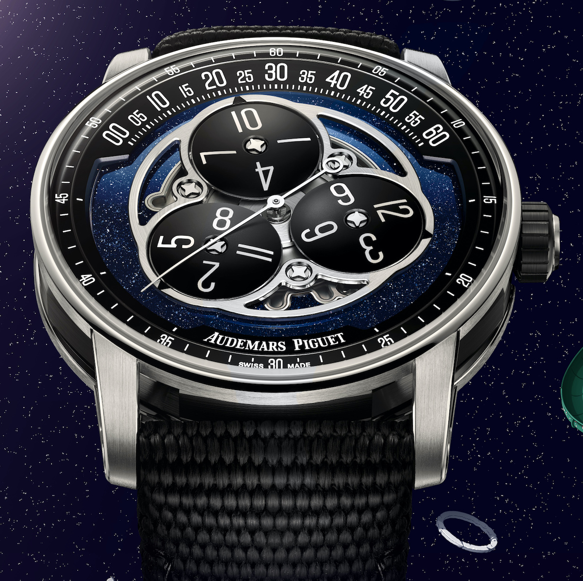 A Closer Look At Audemars Piguet’s Code 11.59  Starwheel Wandering Hours Watch