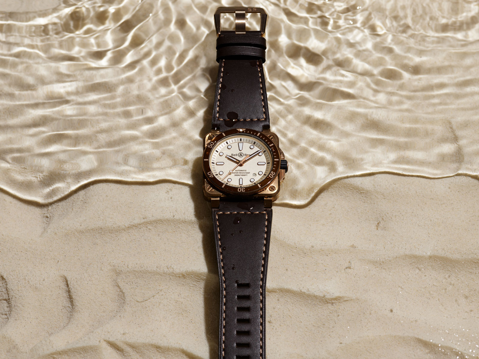 Bell & Ross Introduces Two New Stylish BR03 Models — A White-Dialed Bronze Diver And A Blue-Dialed Steel GMT
