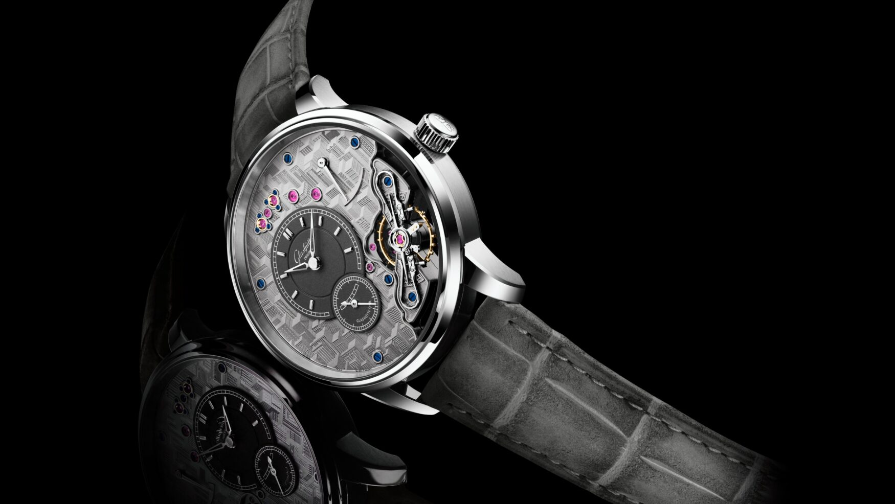 The Glashütte Original 2023 PanoInverse Limited Edition brings an urban cityscape to the wrist
