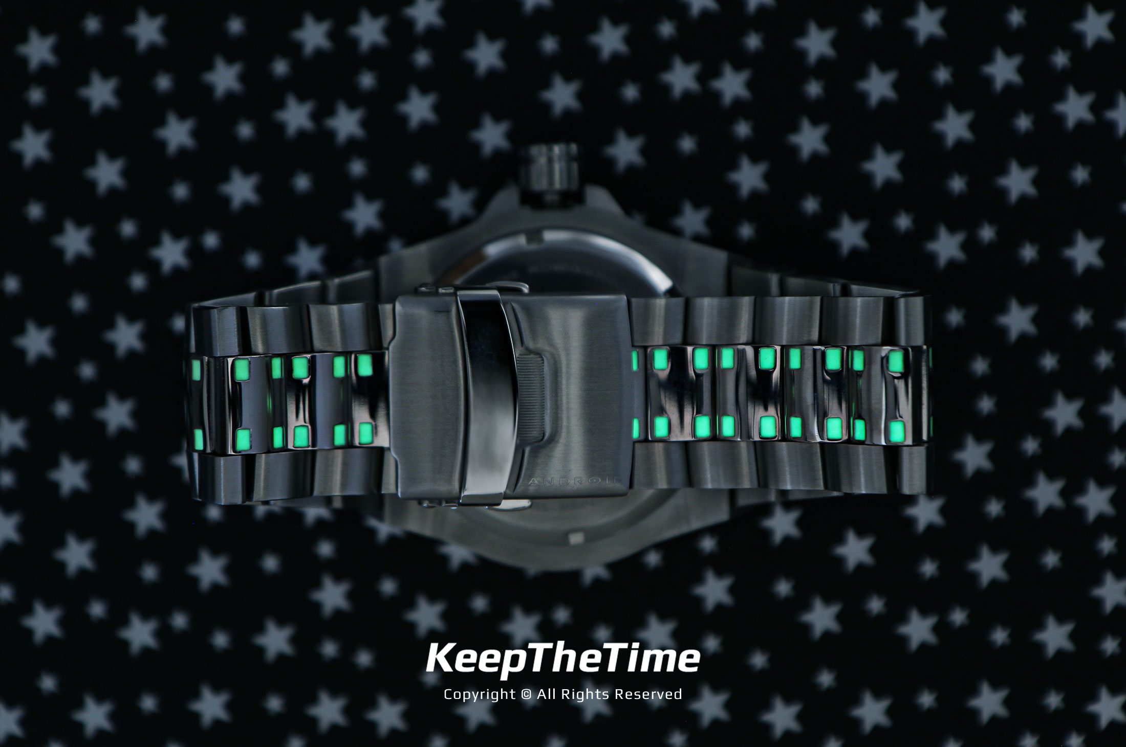 Android (Aragon) Bioluminescence Skeleton Dial Lume Watch Review