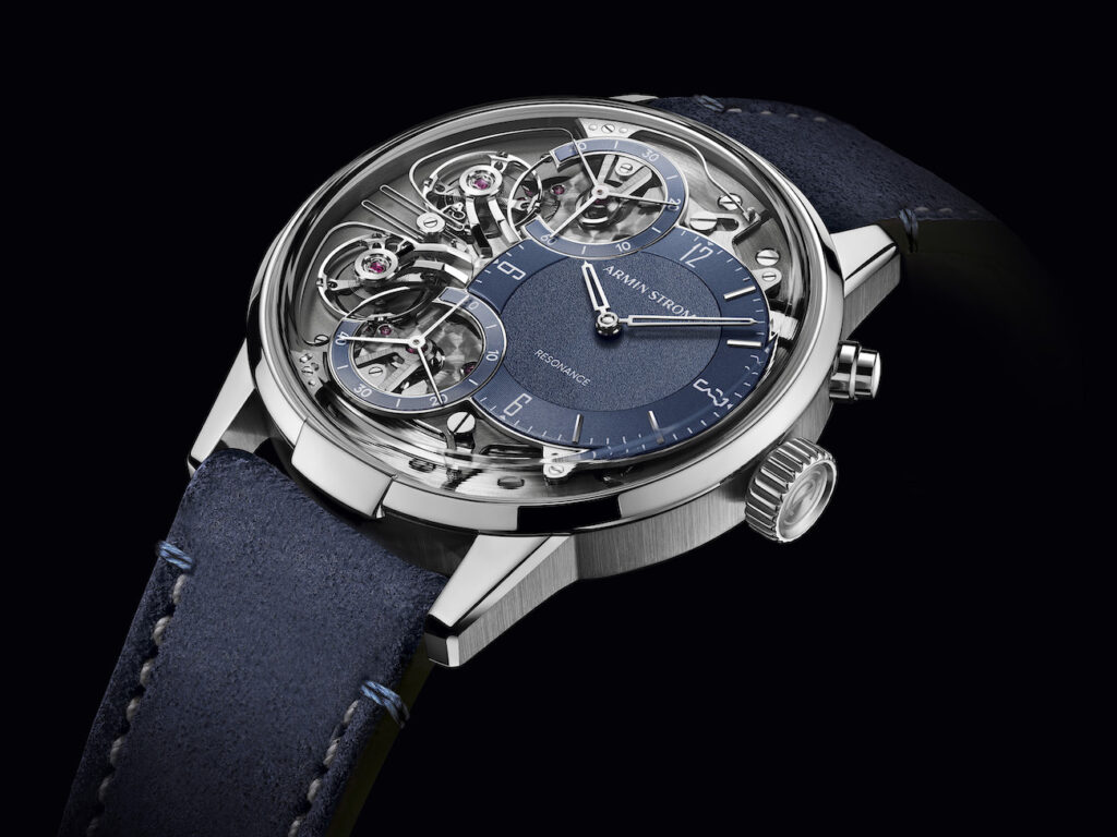 Armin Strom Blues its Mirrored Force Resonance