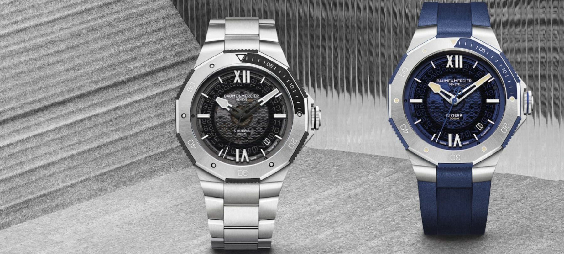 Baume & Mercier Celebrates The Riviera’s 50th Anniversary With The All-New Azur 300m And A New 39mm Size