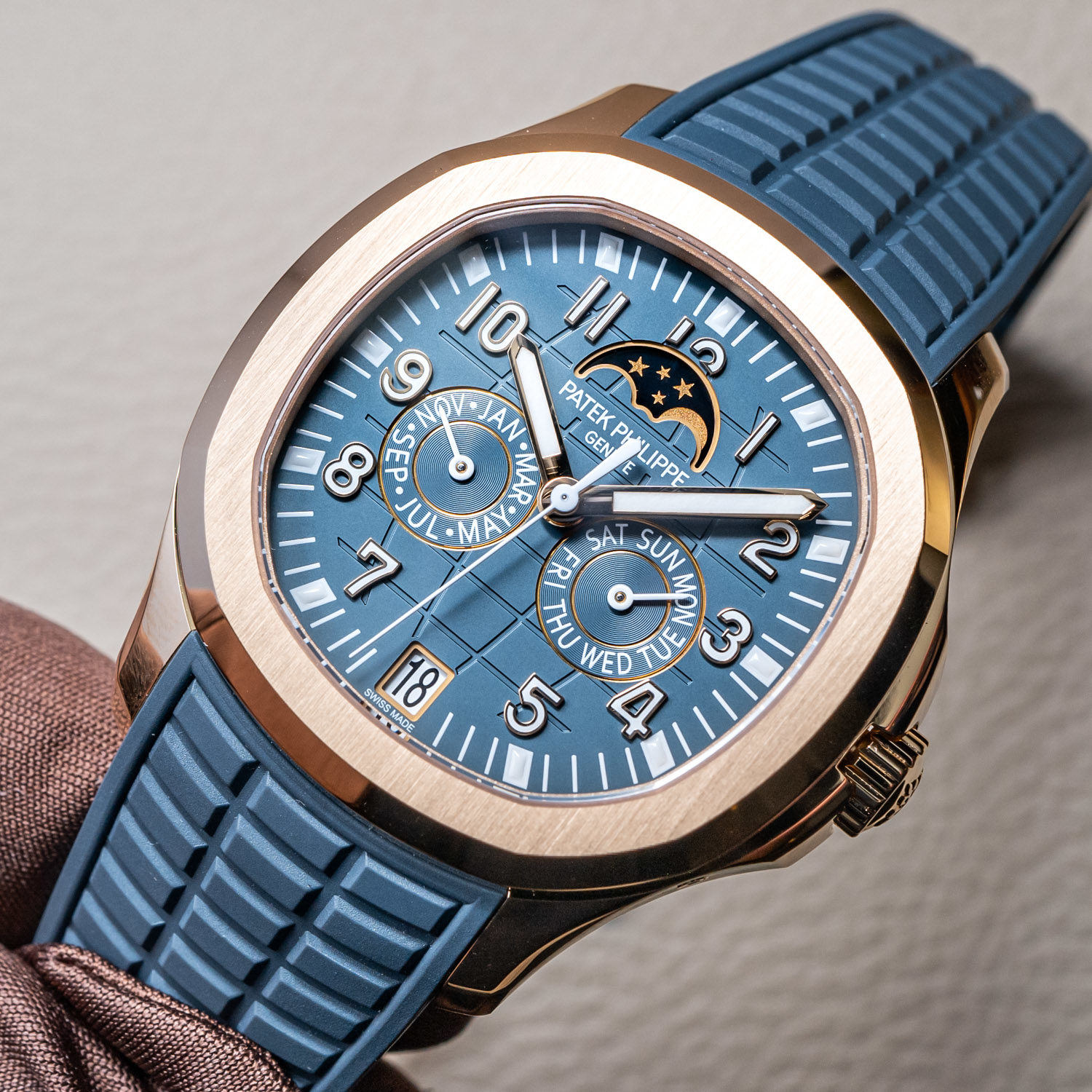 Hands-On Debut: Patek Philippe Aquanaut Luce Annual Calendar