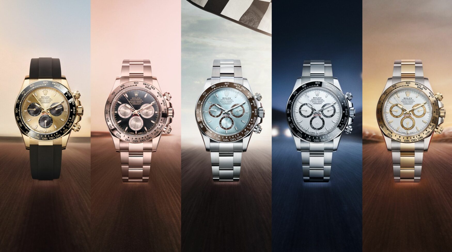Rolex treats us with FIVE new Daytonas