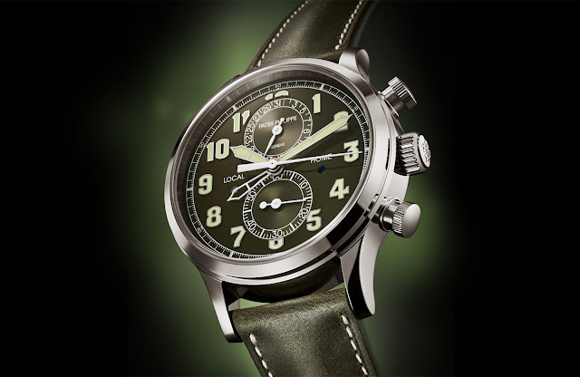Patek Philippe – Reference 5924G Calatrava Pilot Travel Time Chronograph