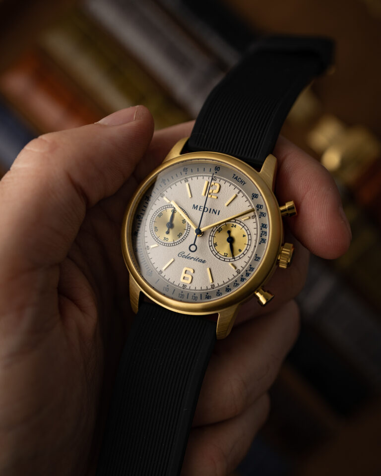 Sharply Dressed: MEDINI Watches’ Celeritas Arrives From The Emirates