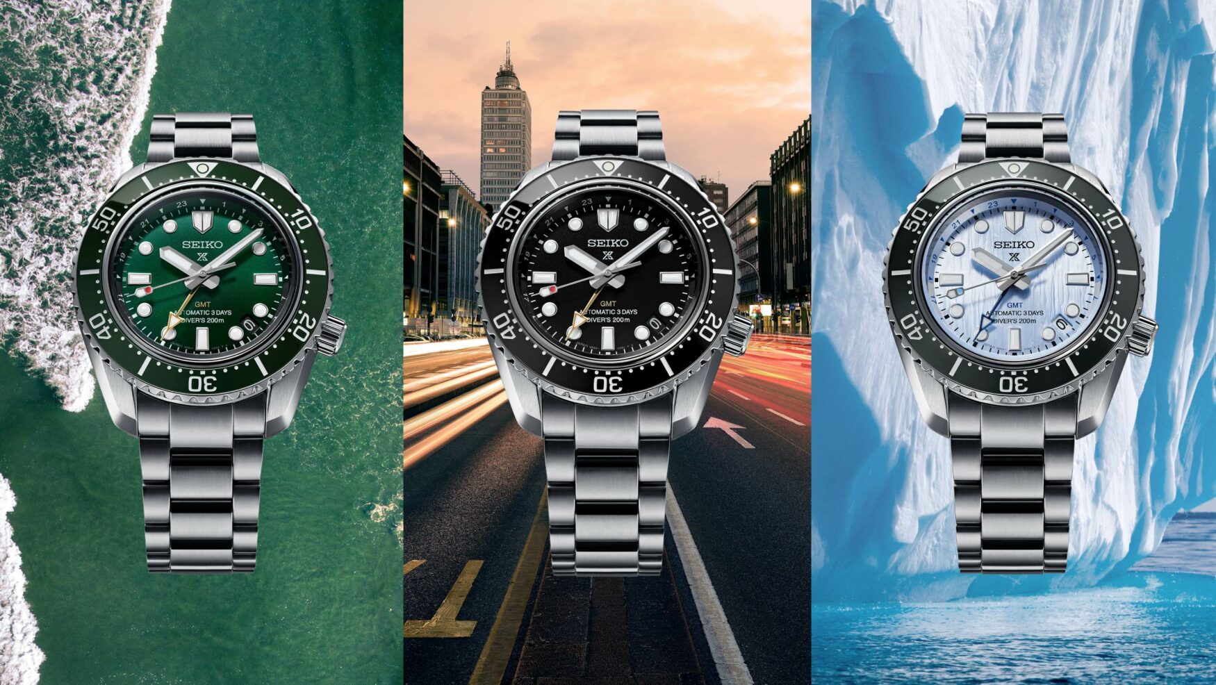 GMTs galore! Seiko introduces the Prospex SPB381, SPB383 and SPB385