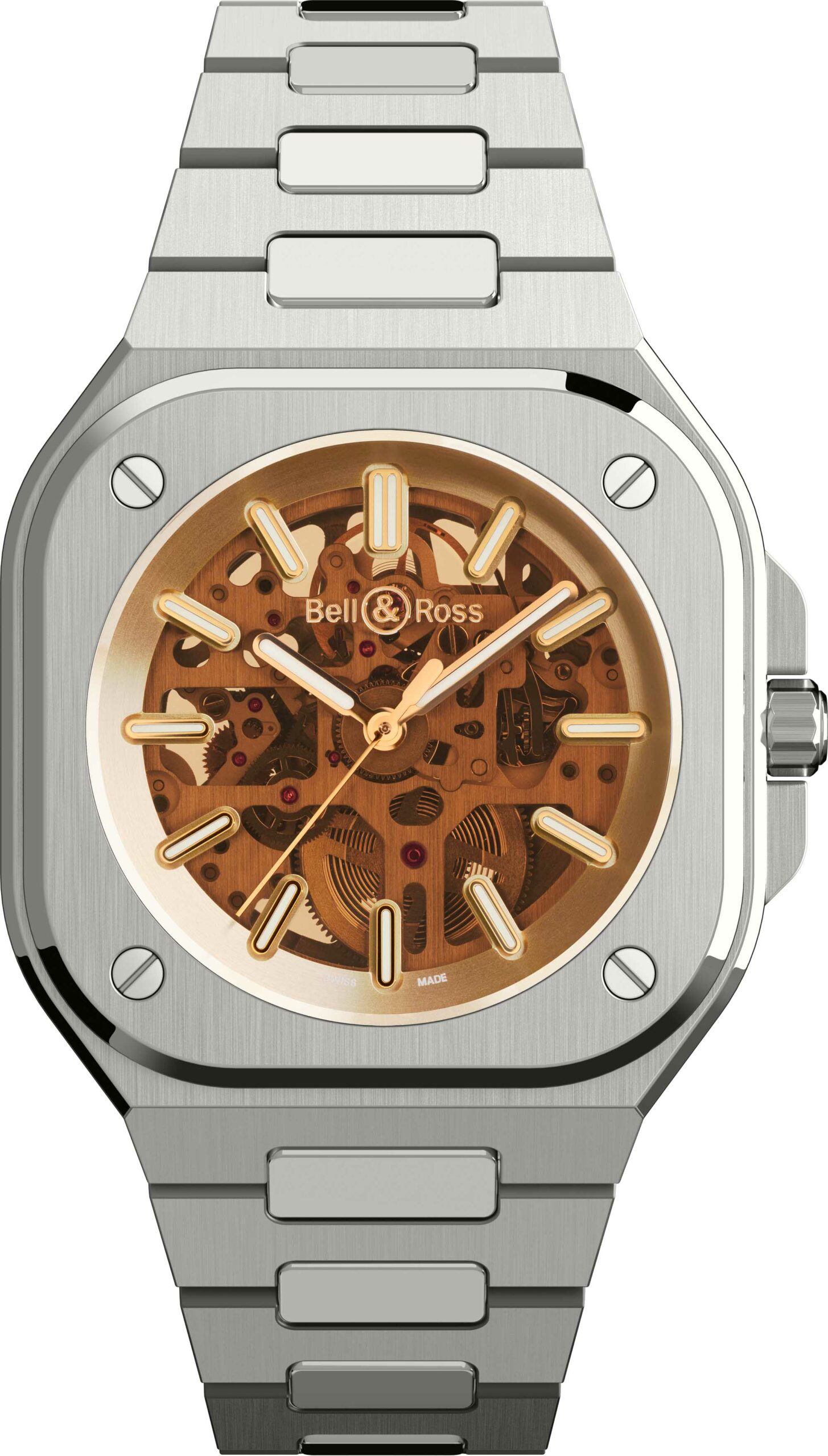 Bell & Ross Unveils The BR 05 Skeleton Golden Watch