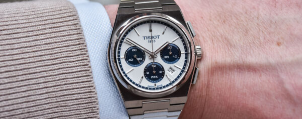 First Look – The Tissot PRX Automatic Chronograph With Blue Panda Dial