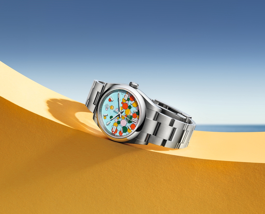 Rolex Just Turned The Colors Up To 11 With The Oyster Perpetual “Celebration”