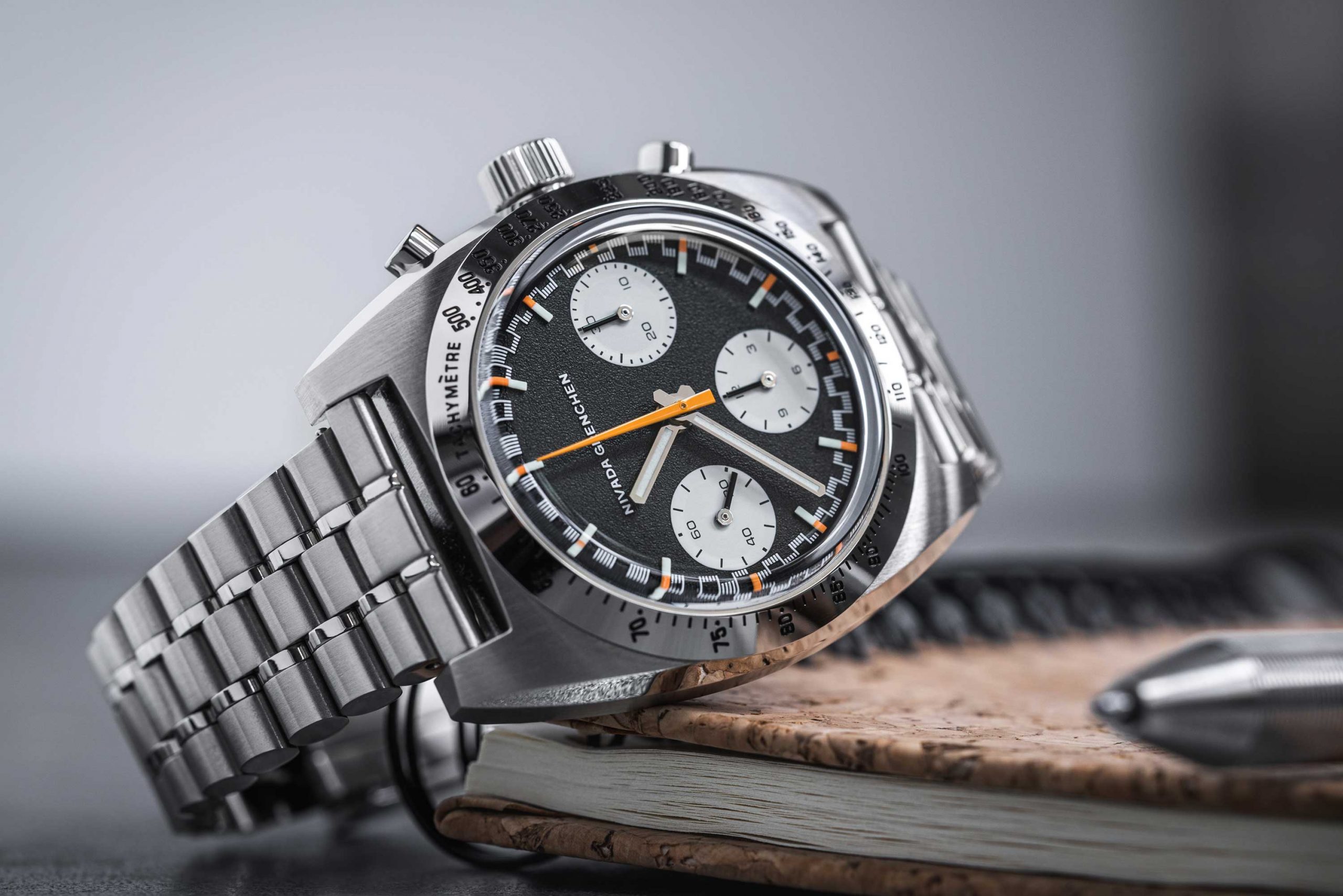Nivada Grenchen and Fratello Watches Team Up for the the Racing Chronograph