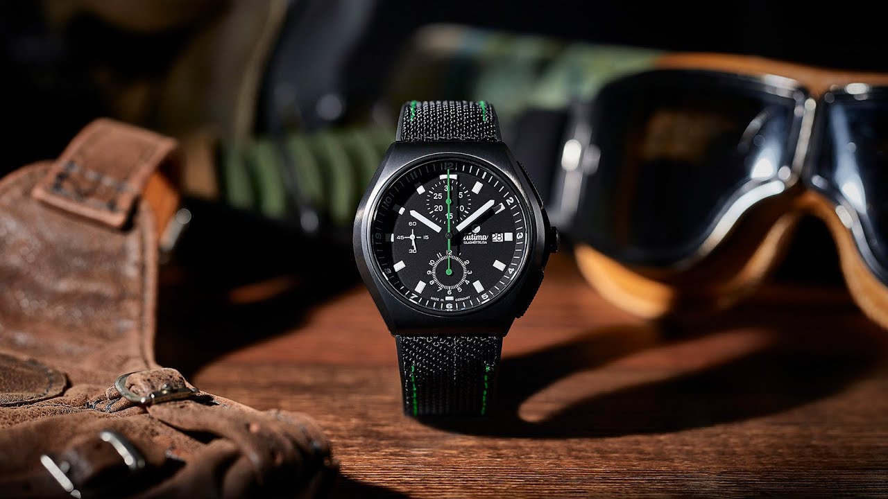 The Tutima x Revolution M2 Coastline Chronograph is a Modern Flieger That Hits all the Right Notes
