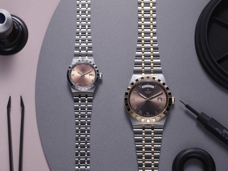 Tudor Releases Two New Royal Watches In Salmon And Two-Tone Chocolate Brown