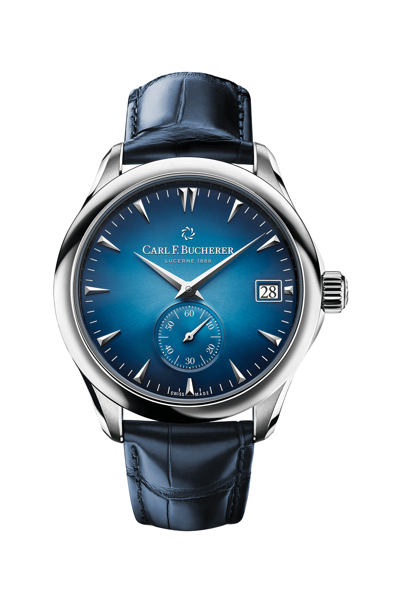 Carl F. Bucherer Releases Six New Manero Peripheral Executions With Cool Colors