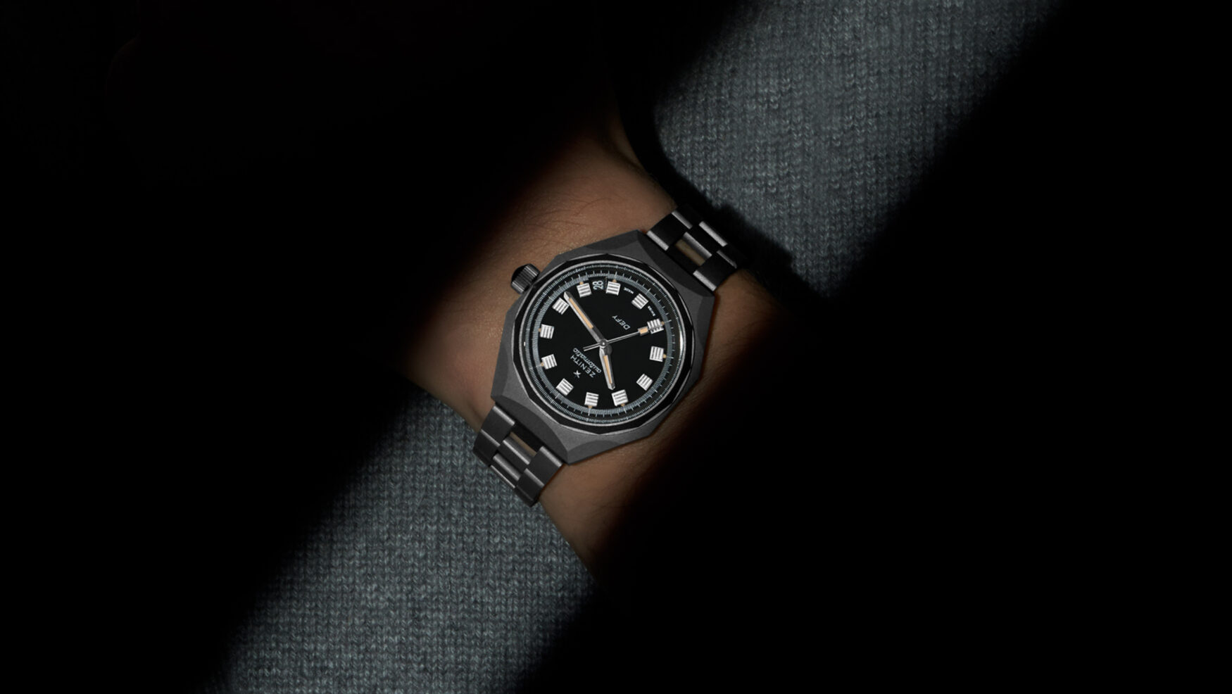 The Zenith Defy Revival Shadow cuts a super-spy profile