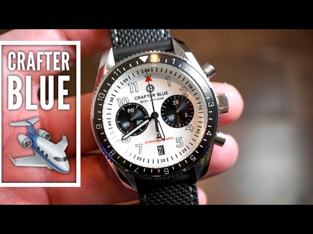 CRAFTER BLUE Bon Voyage Chronograph PANDA