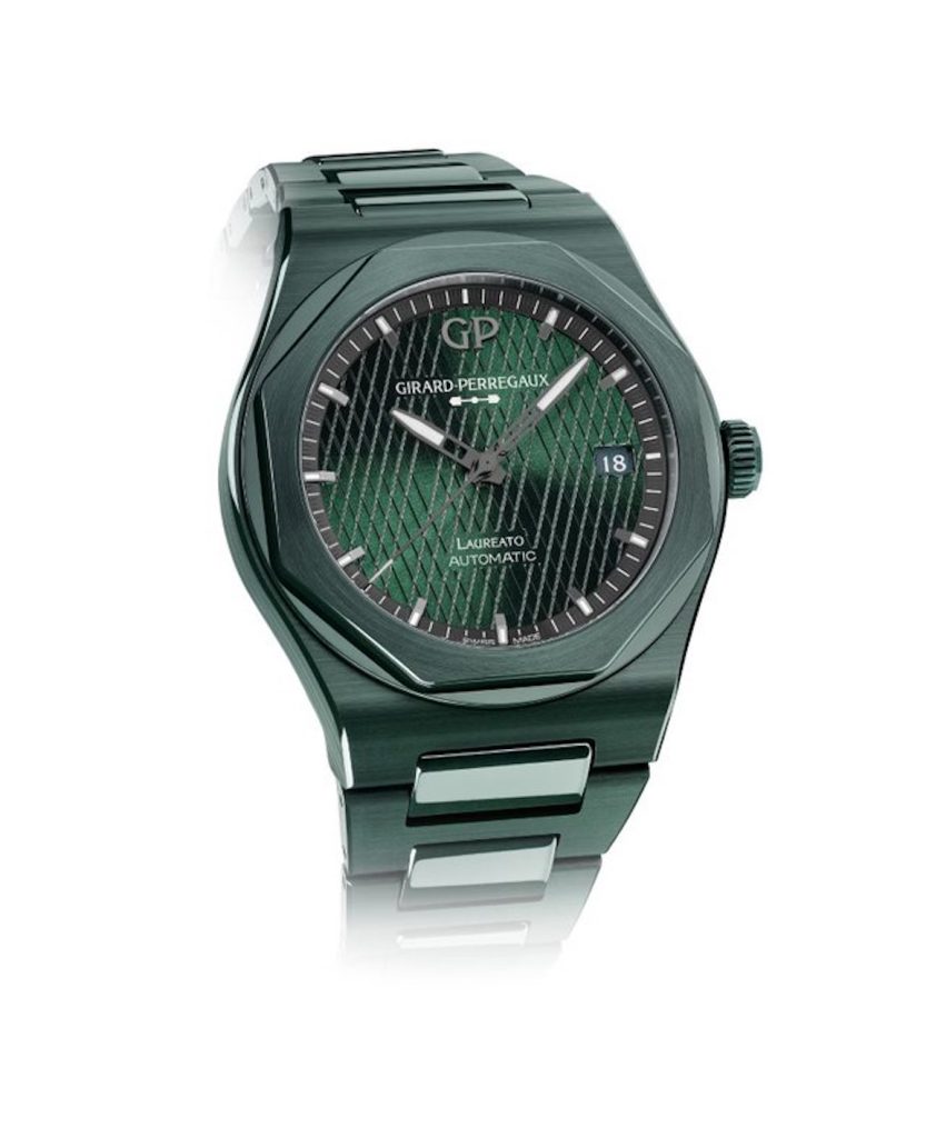 Monday Musings: A Closer Look At The Girard-Perregaux Laureato Green Ceramic Aston Martin Edition 