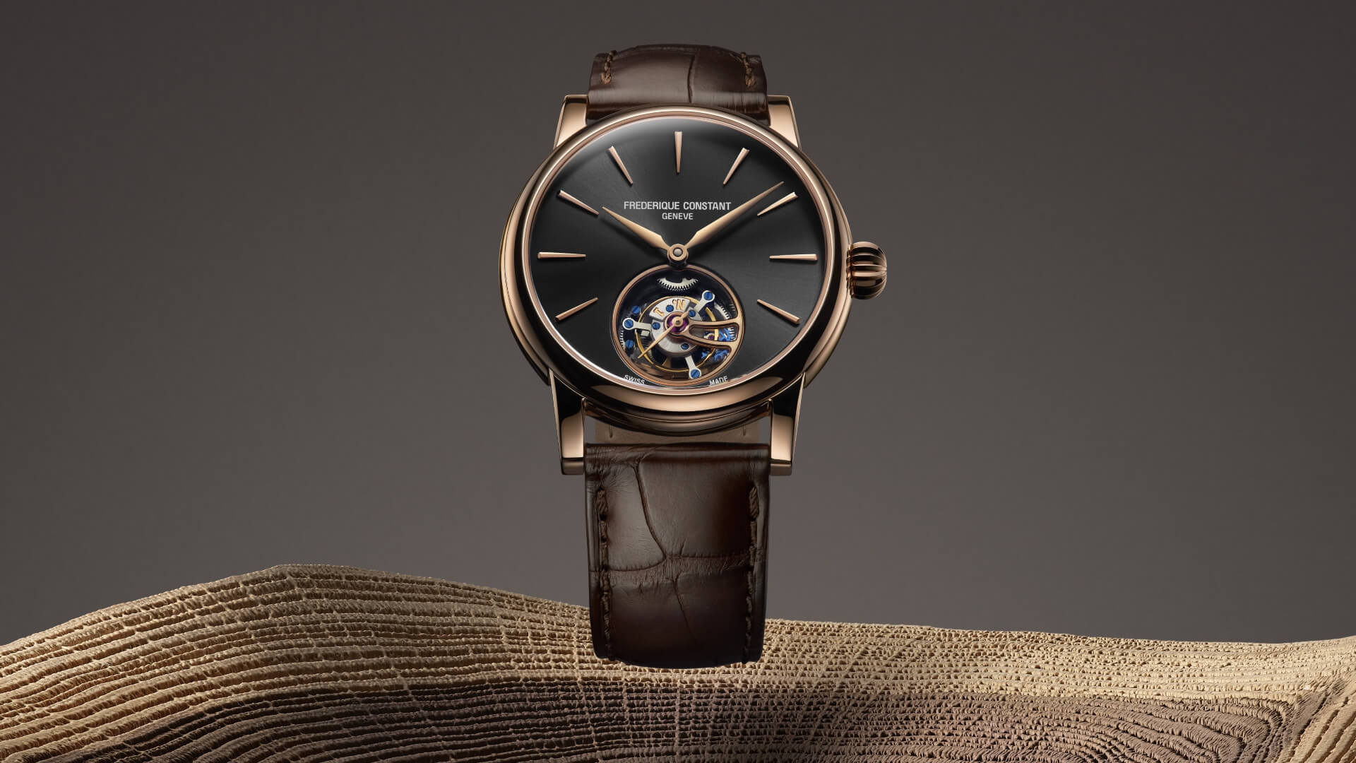 Frederique Constant Flexes With The Classics Manufacture Tourbillon Watch