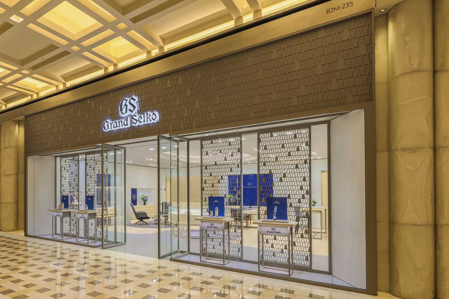 Grand Seiko opens its first boutique in Singapore, in glitzy Marina Bay Sands