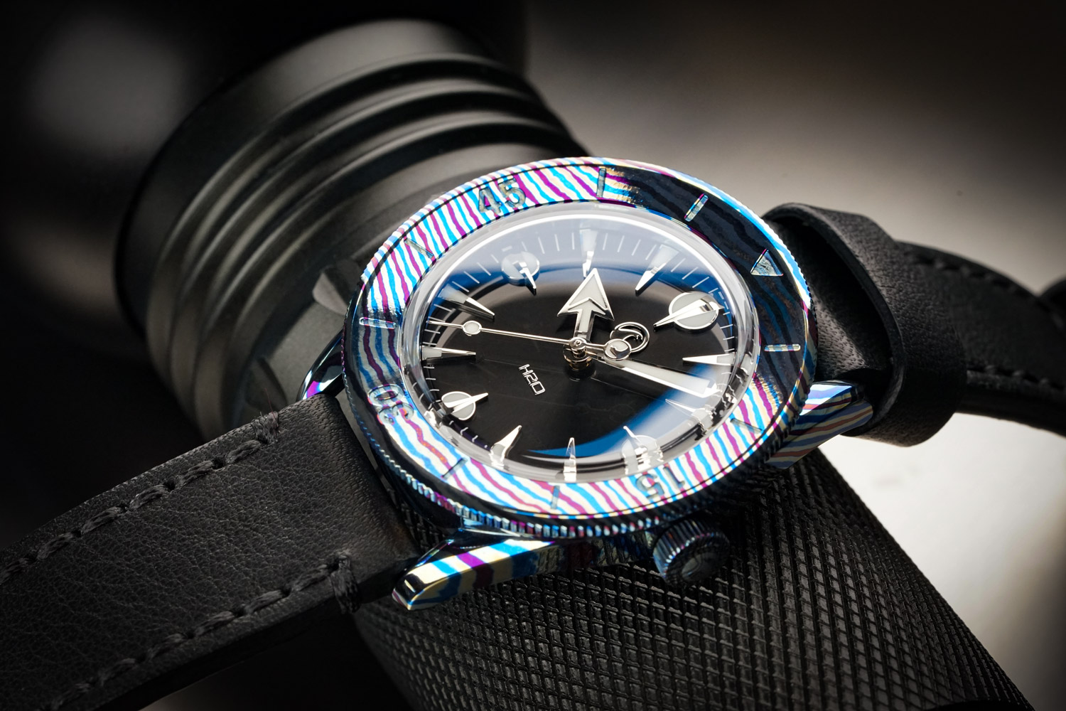 H2O Watch GREEN OCEAN Timascus [exotic vibes]
