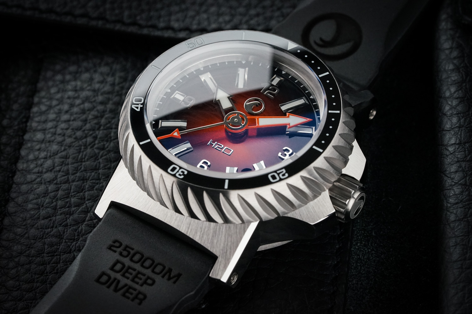 H2O Watch KALMAR II 25’000M BLACK2ORANGE