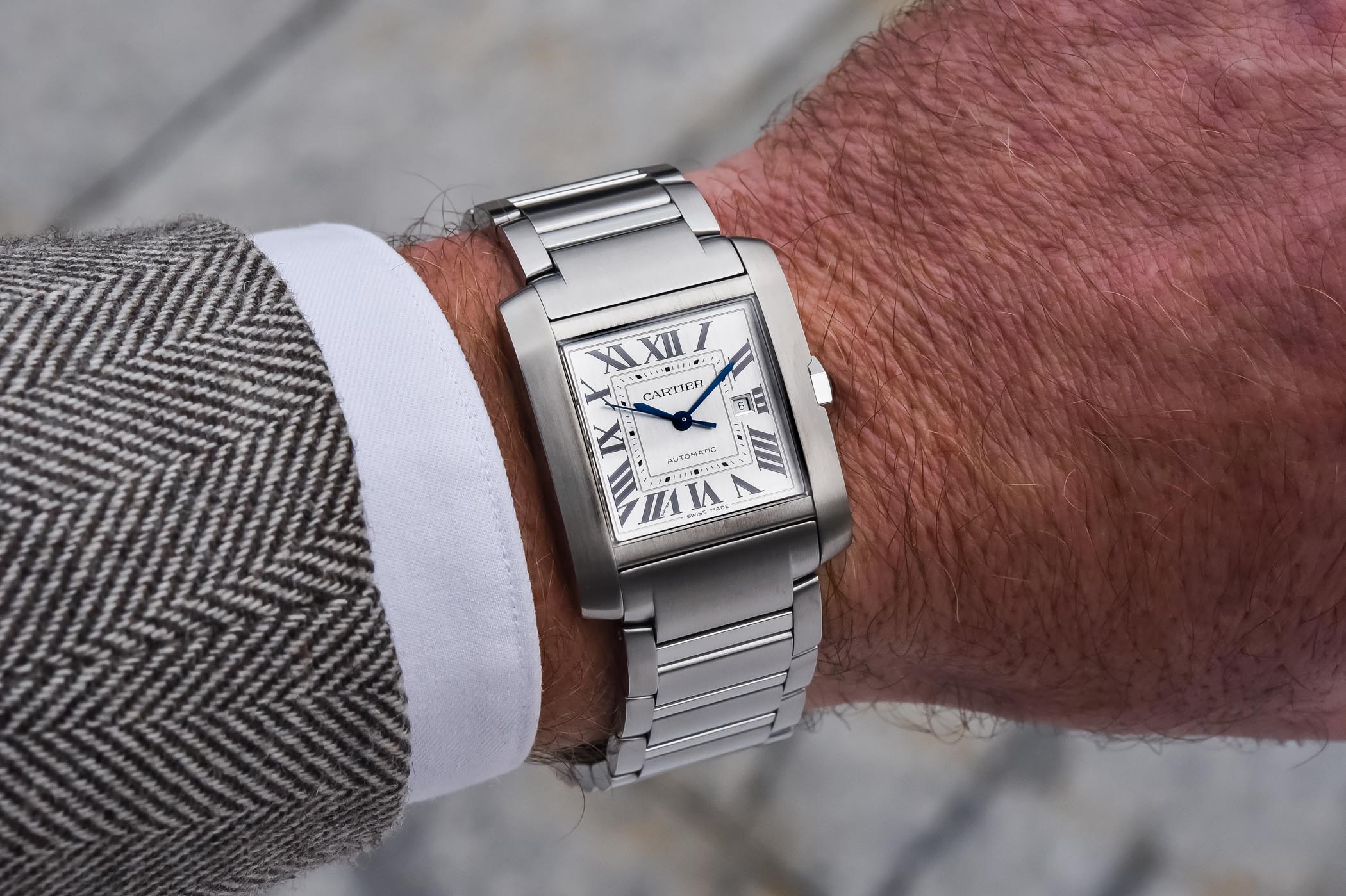 Hands On: The Cartier Tank Francaise