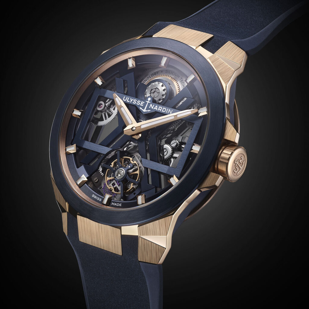 Ulysse Nardin Blast Tourbillon Blue & Gold watch - Luxury Watch News