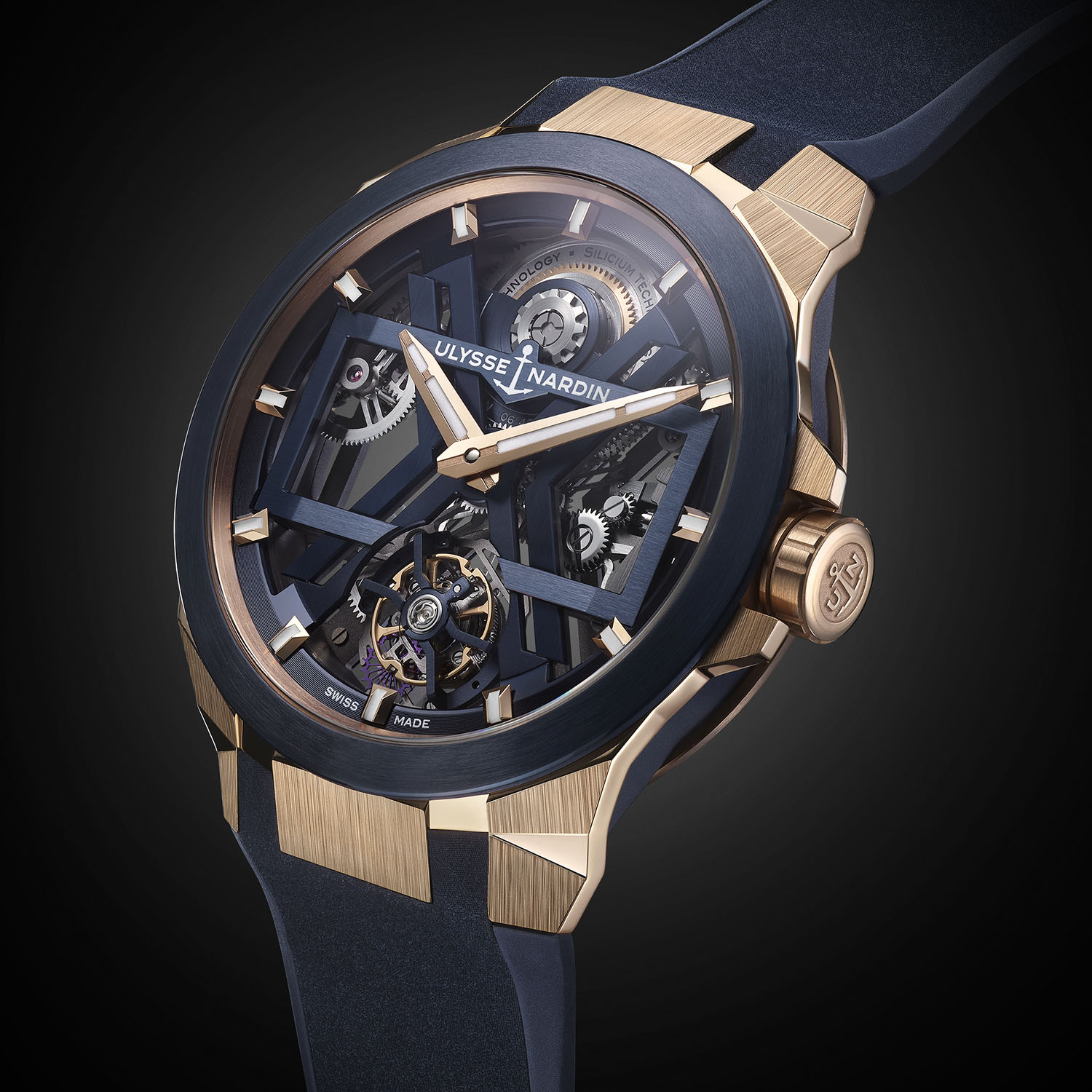 Hands On With The Ulysse Nardin Blast Tourbillon Blue & Gold Watch