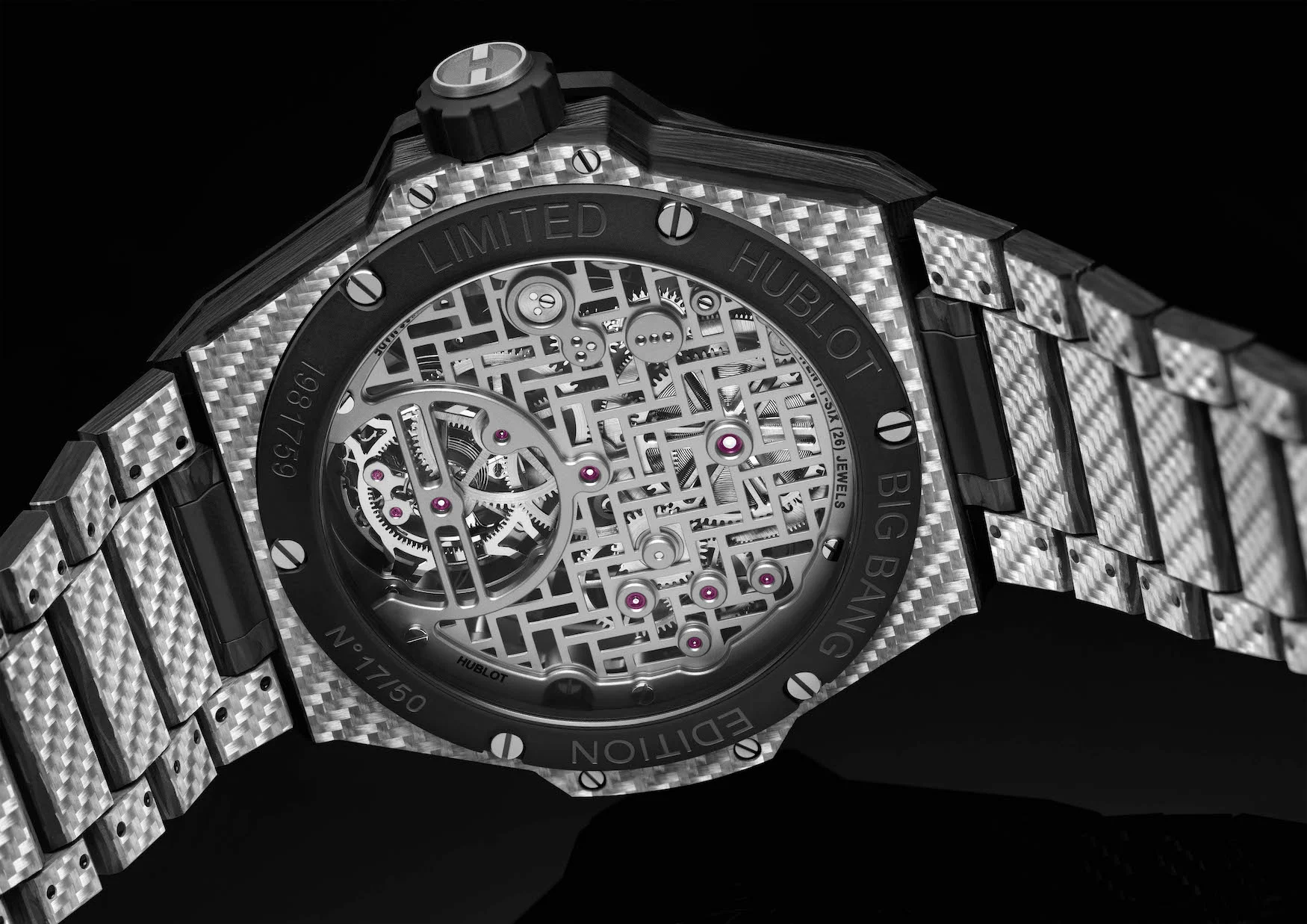 Hublot Unveils New Limited-Edition Big Bang Integrated Tourbillon Full Carbon Watch
