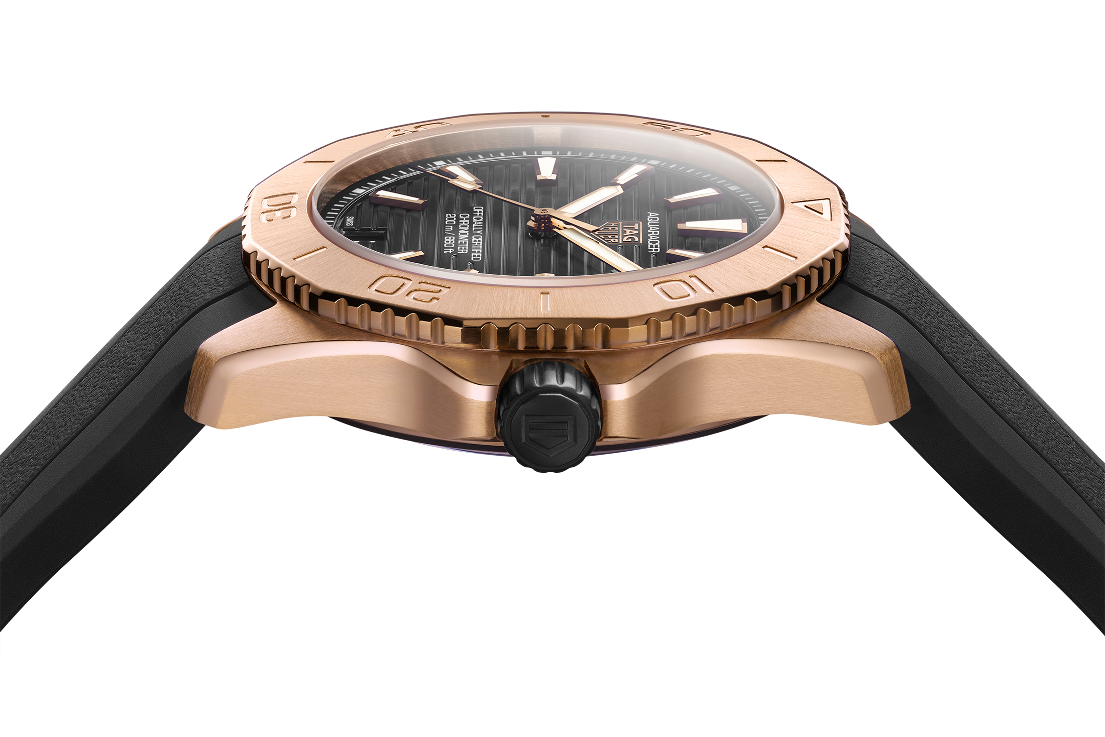 Introducing: The 40mm TAG Heuer Aquaracer In Full Gold (With A New COSC Movement)