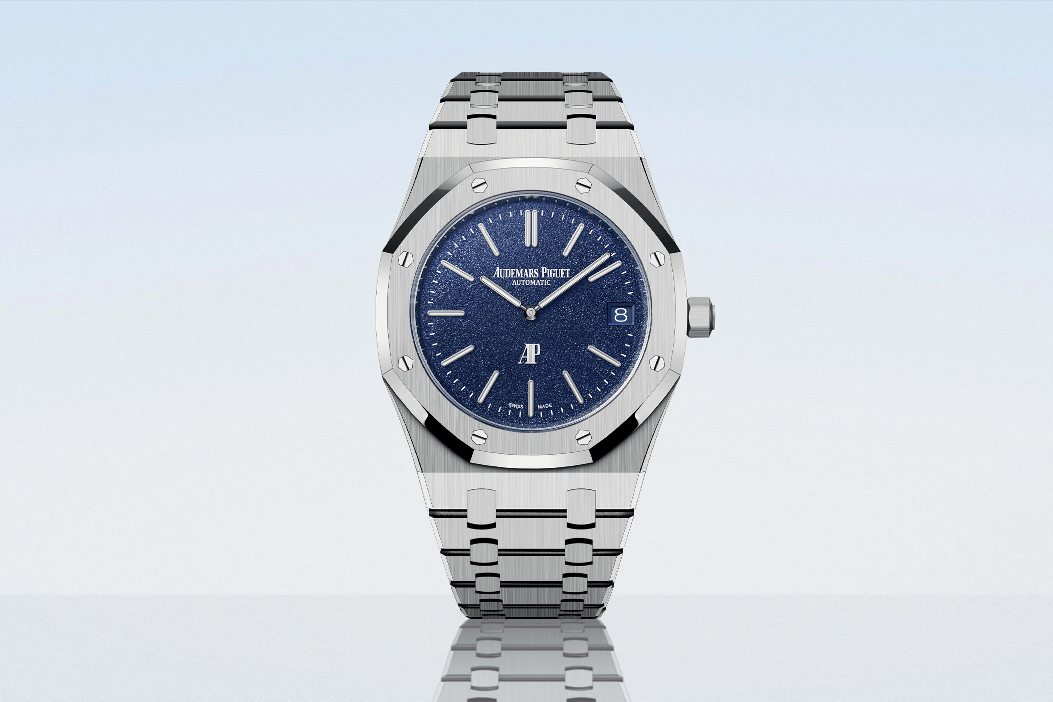 Introducing The Audemars Piguet Royal Oak “Jumbo” Blue Dial Ref. 16202BC Watch
