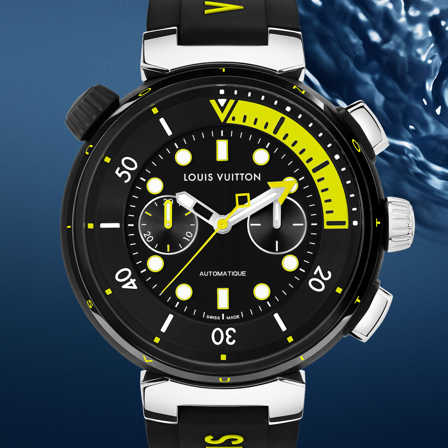 Introducing – The Louis Vuitton Tambour Street Diver Chronograph