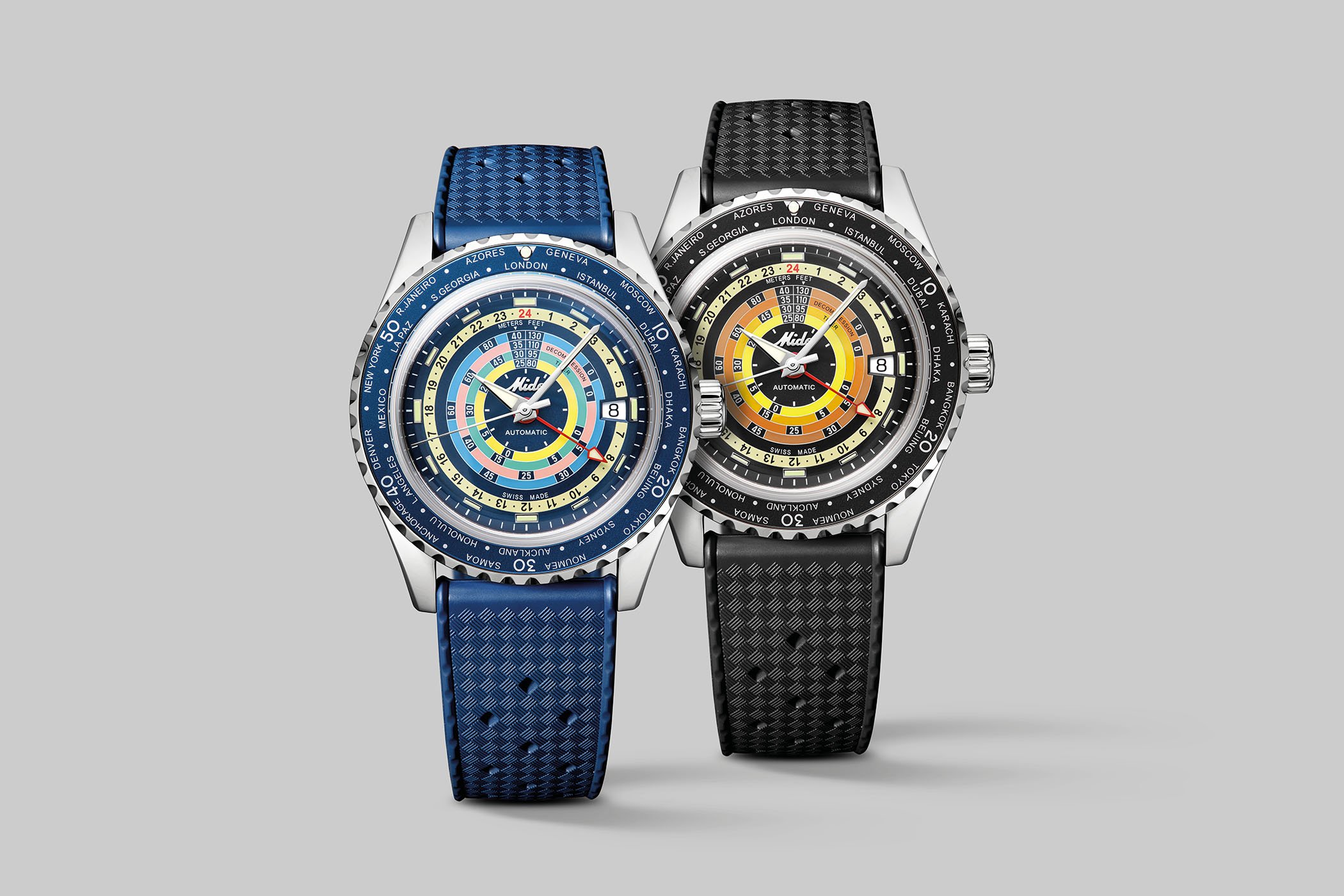 Introducing The Mido Ocean Star Decompression Worldtimer Watches