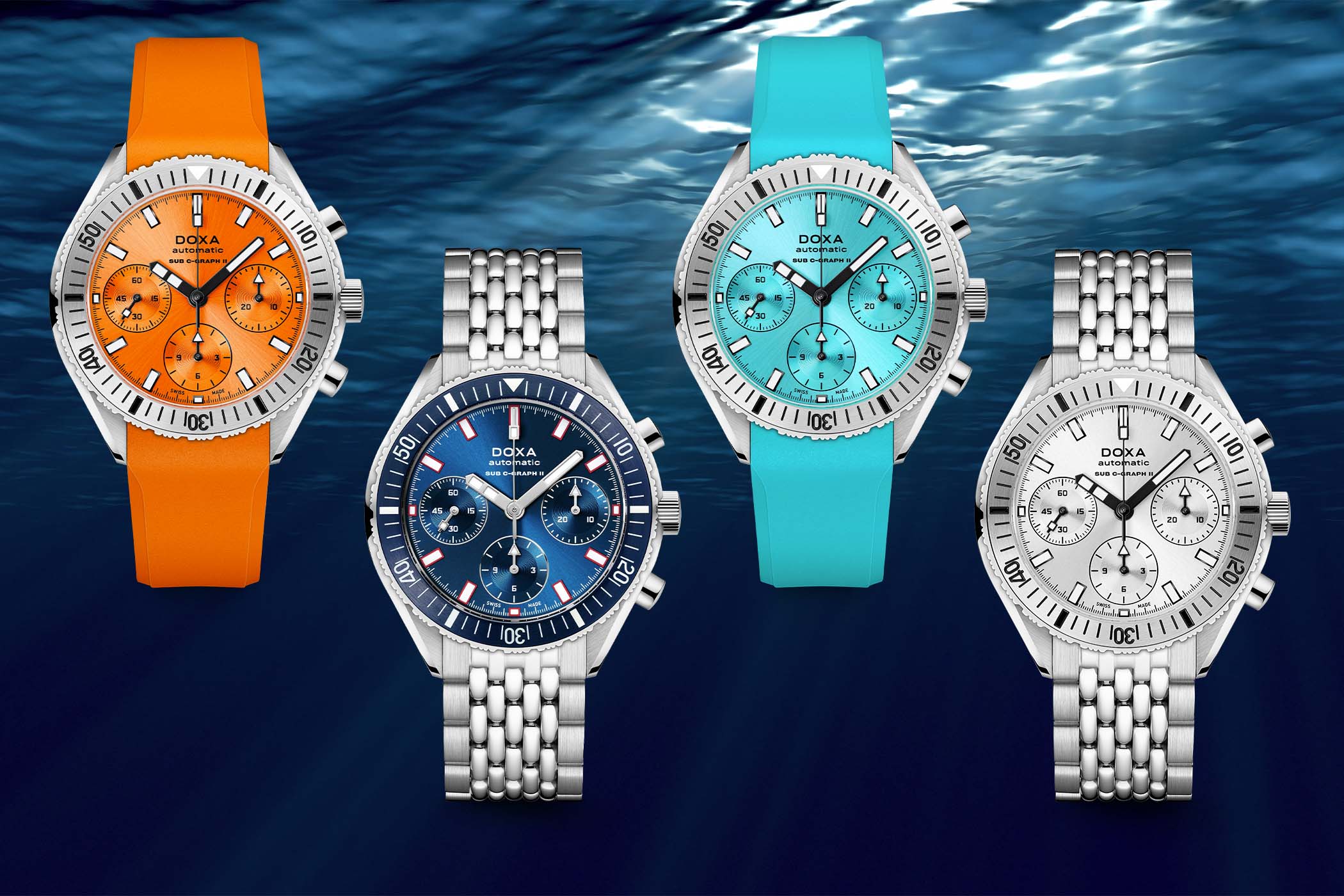 Introducing The New Doxa SUB 200 C-Graph II Watches