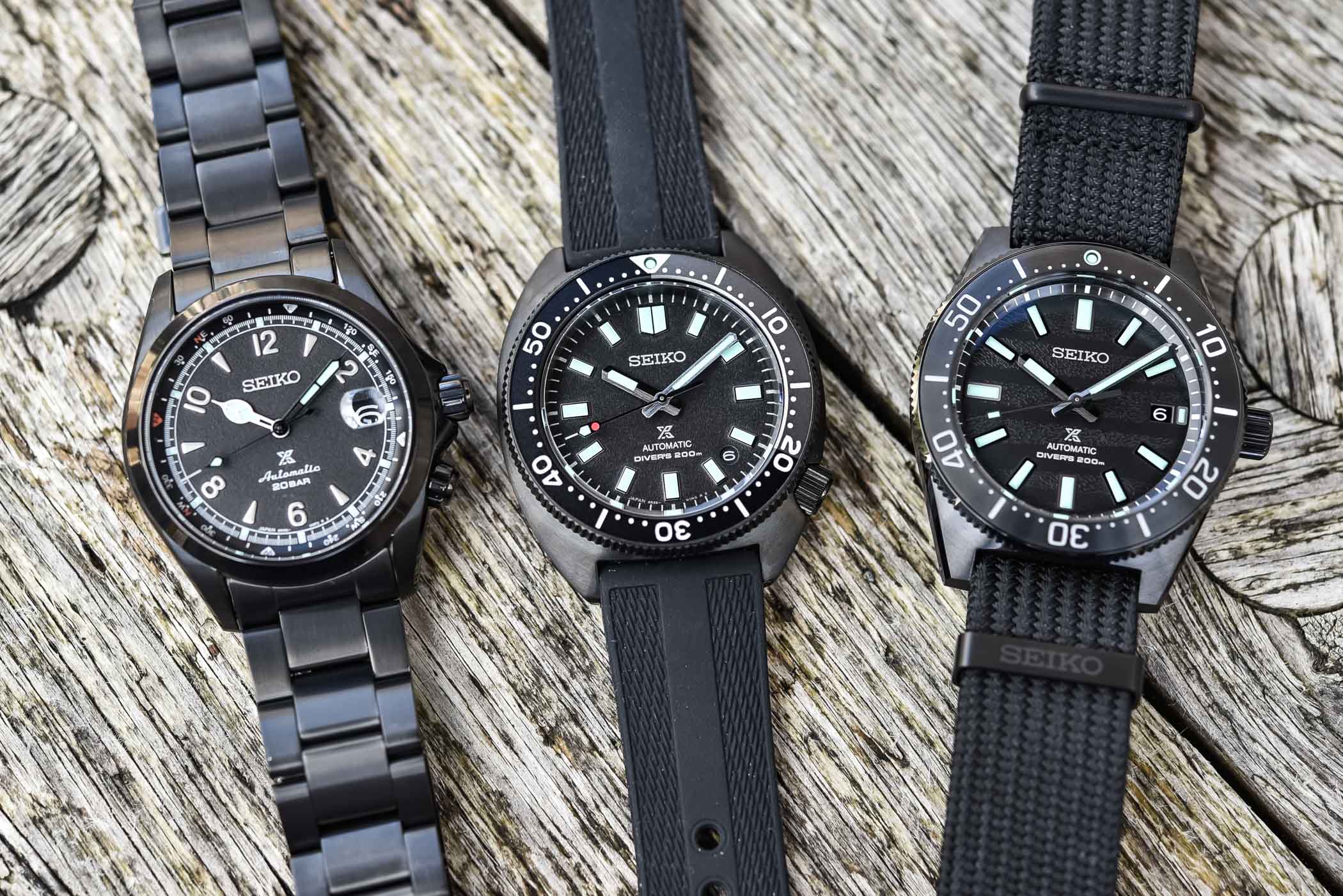 Introducing Three New Additions To Seiko’s Black Series Watch Collection
