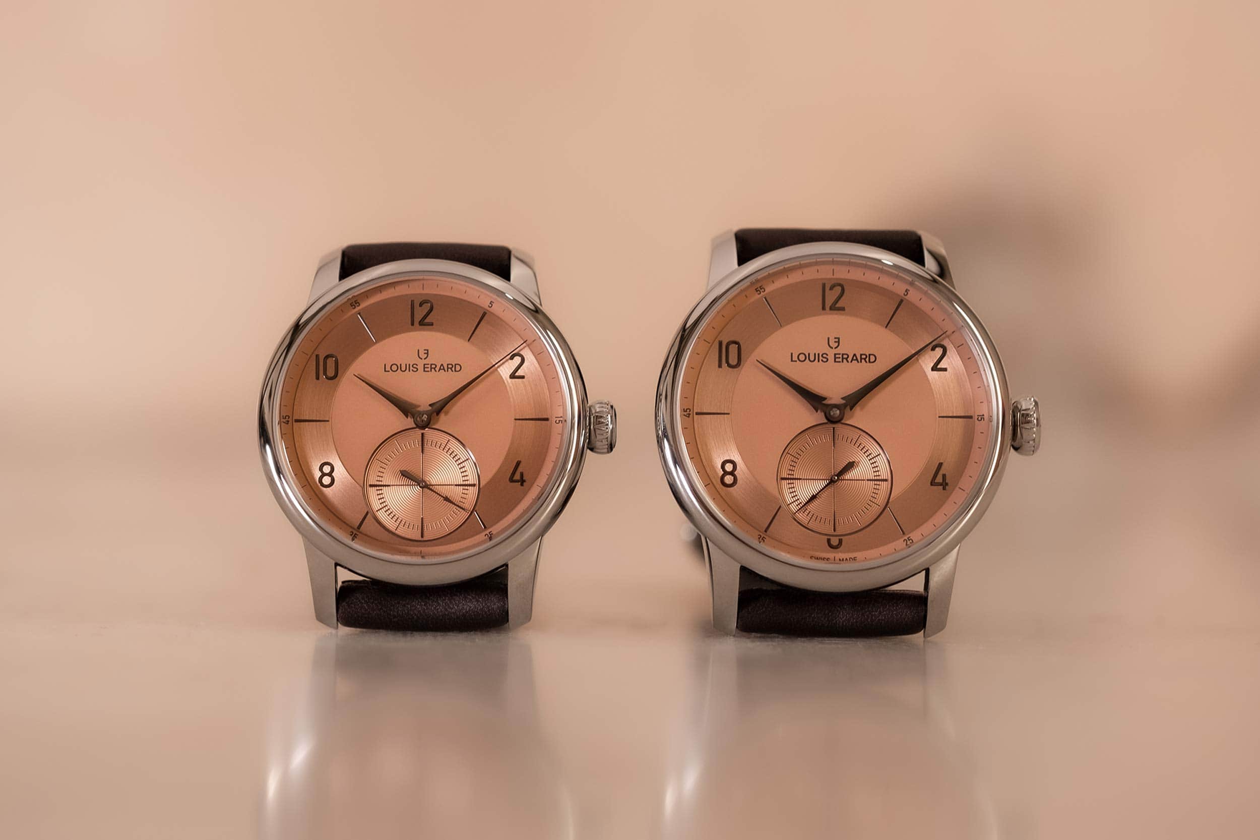 Louis Erard Releases a New Excellence Petite Seconde with a Special Dial in Two Sizes