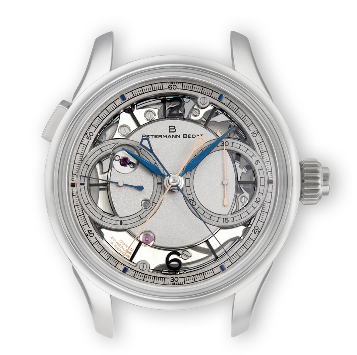 New and reviewed: Petermann-Bedat Ref. 2941 Monopusher Split-Seconds Chronograph