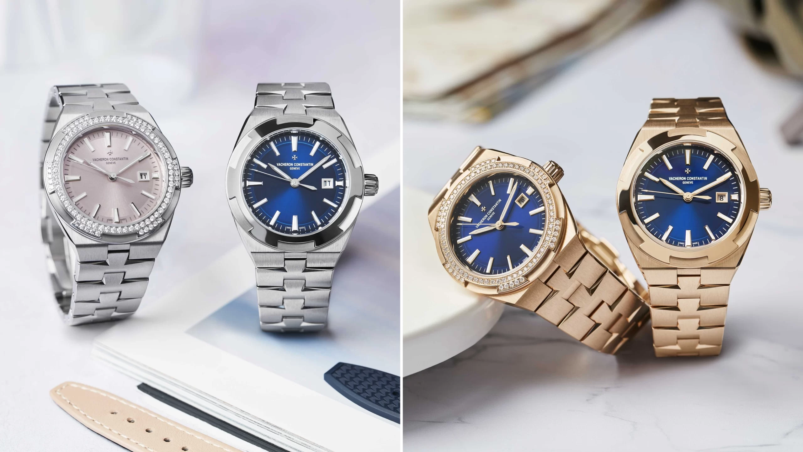 New sizes for the familiar Vacheron Constantin Overseas